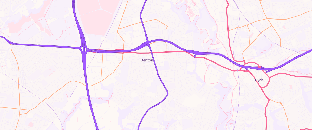 Map showing the location of Pgg Crown Point