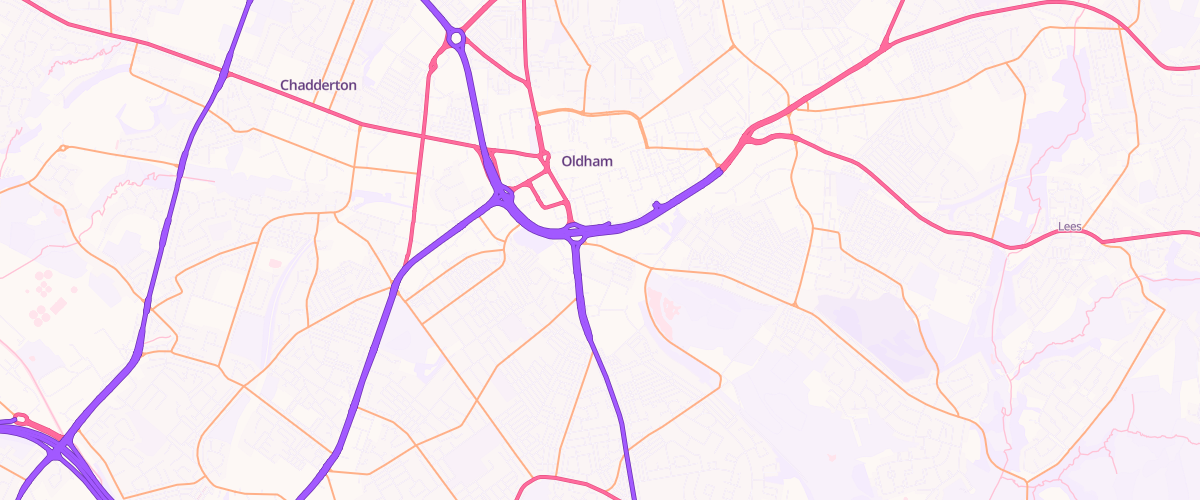 Map showing the location of Mfg Alexandra Park