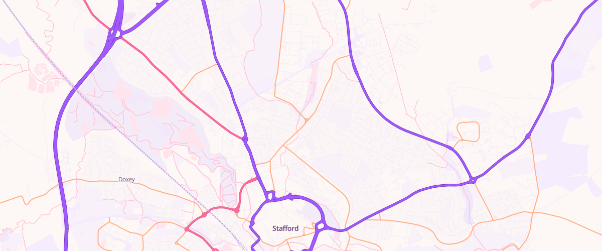 Map showing the location of Shell Harvest Energy Astonfields
