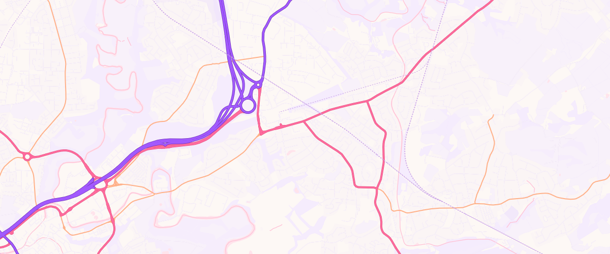Map showing the location of Asda Bredbury Express Petrol