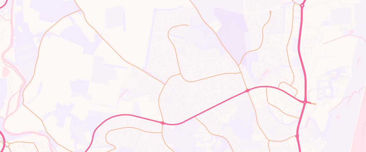 Map showing the location of Asda Middleton Park Superstore