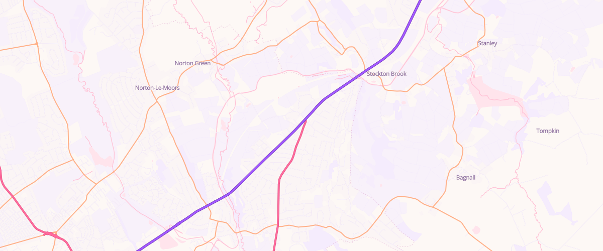 Map showing the location of Shell Harvest Energy Baddeley