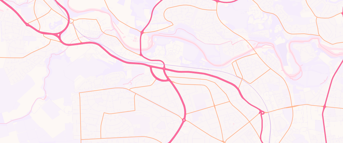 Map showing the location of Mfg Gordon