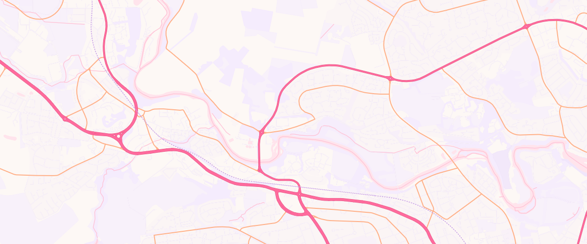 Map showing the location of Aberdeen Extra Petrol Filling
