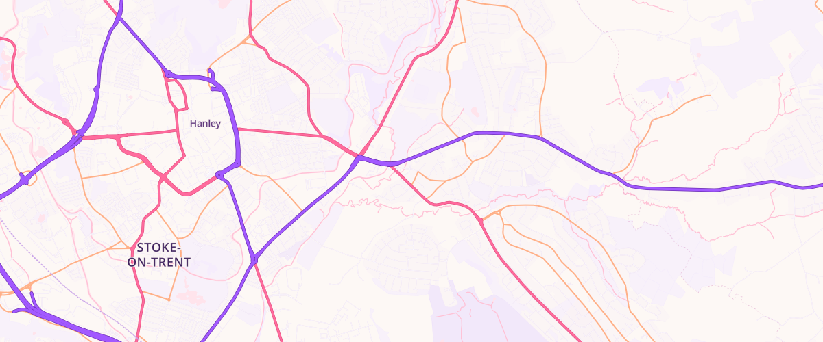 Map showing the location of Asda Trent Express Petrol
