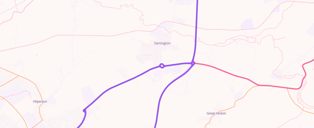 Map showing Kings Auto Services, Trowbridge