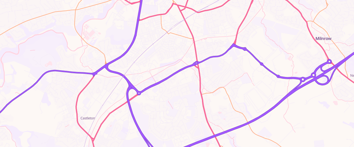 Map showing the location of Shell Co-Op Eagle