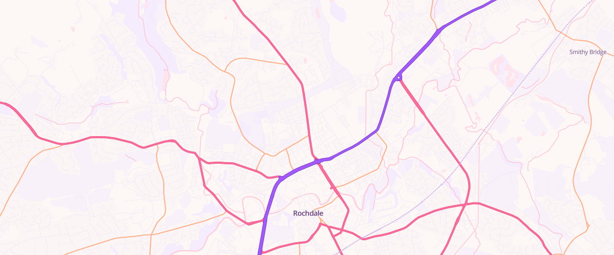 Map showing the location of Gulf-Nisa Whitworth Road Stn
