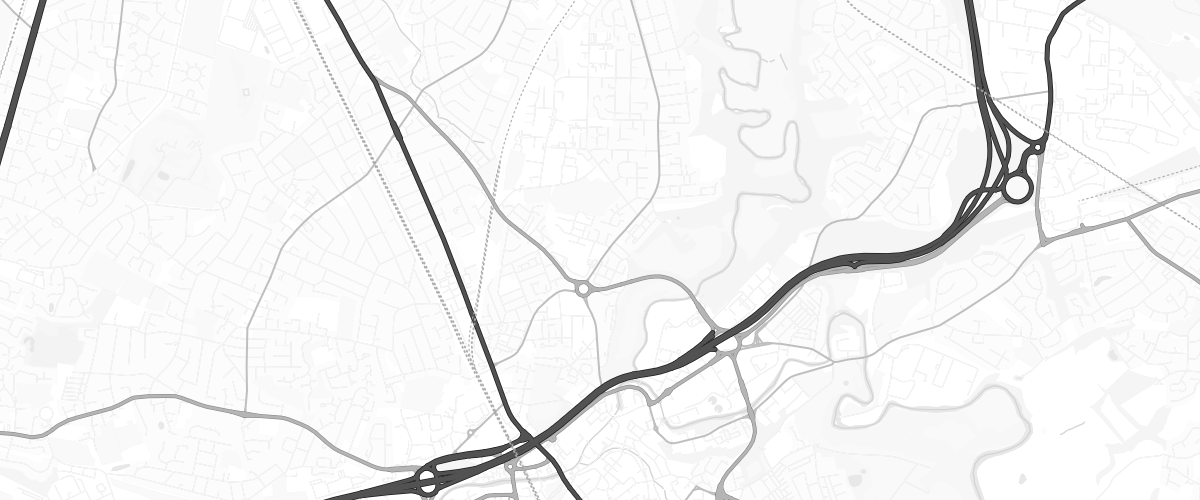 Map showing the location of Lancashire Hill Service Station