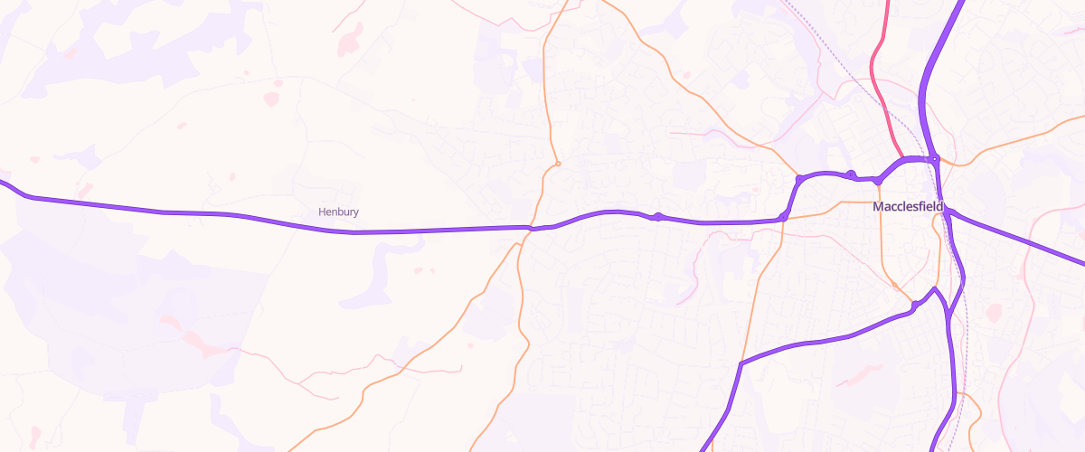 Map showing the location of Shell Broken Cross