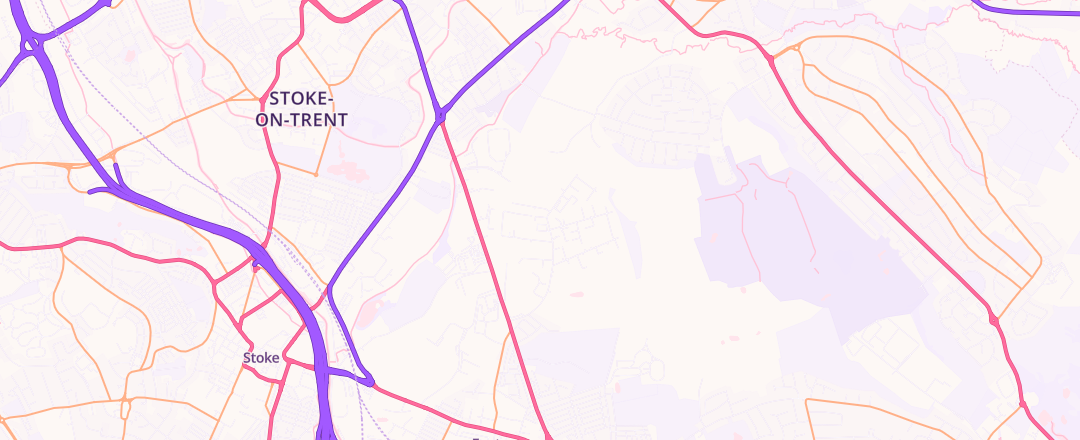 Map showing Simon Dean Motor Services Ltd, Stoke On Trent