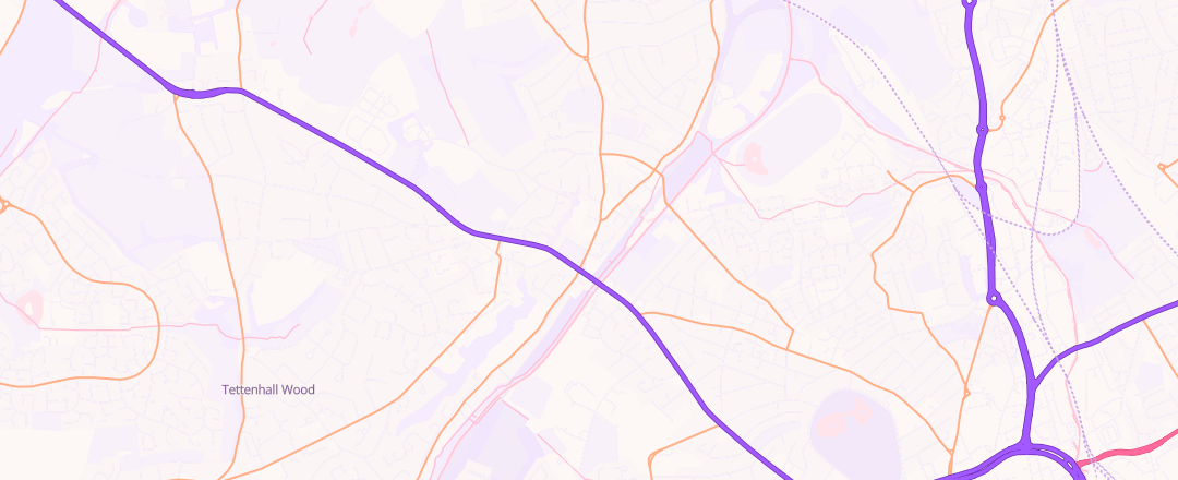 Map showing J And L Motors Rock Garage, Wolverhampton