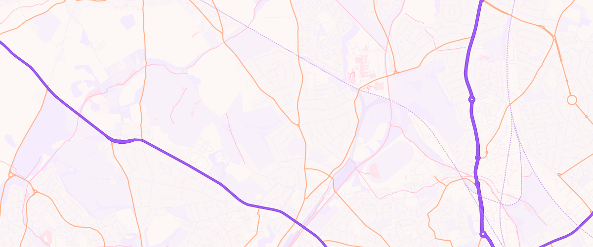 Map showing the location of Mfg Claregate