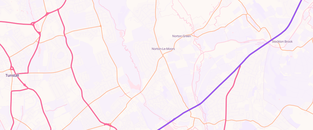 Map showing the location of Jacks Service Station