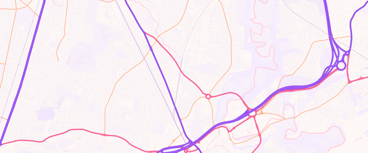 Map showing the location of Ash Garage