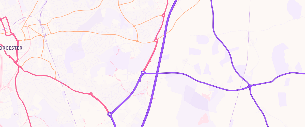 Map showing the location of Mfg Nunnery Park