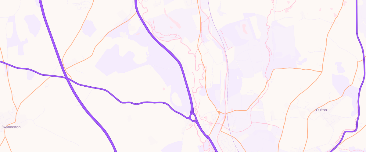 Map showing the location of Eg Stone Pfs