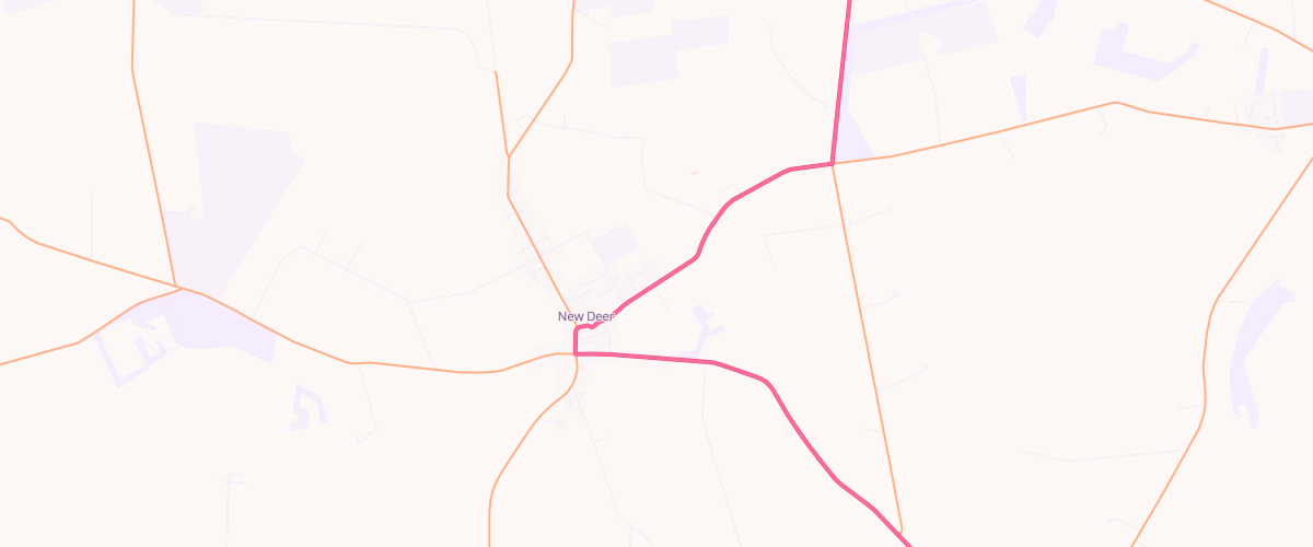 Map showing the location of Newlands Garage