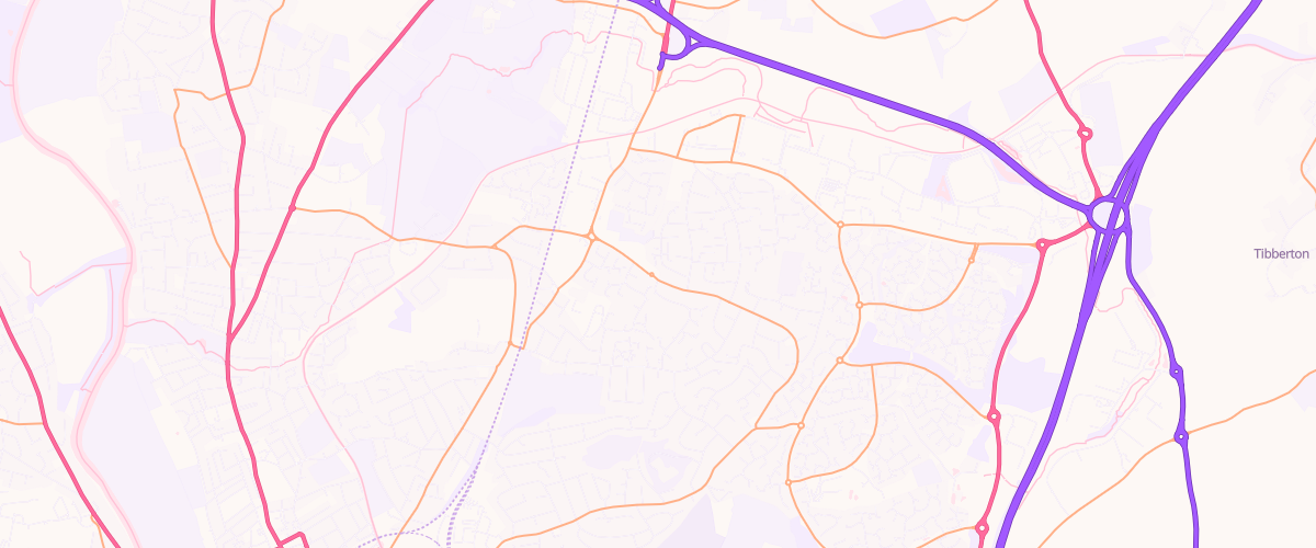 Map showing the location of Sainsburys Blackpole