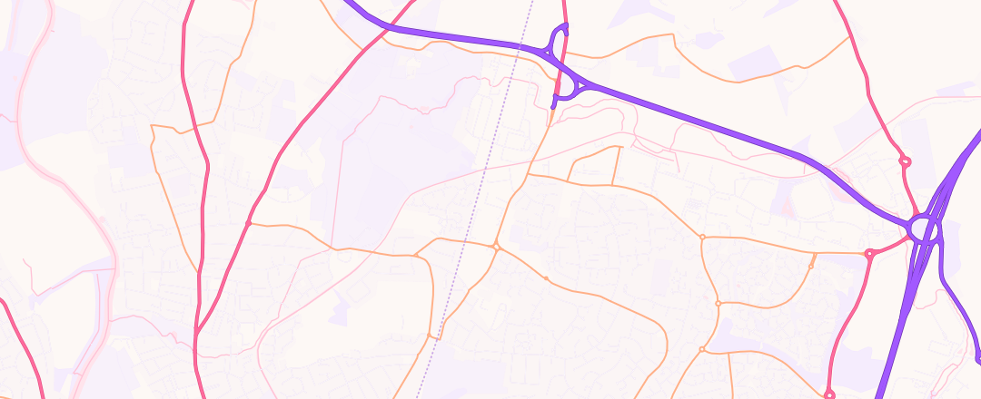 Map showing Dna Automotive Solutions Ltd, Worcester
