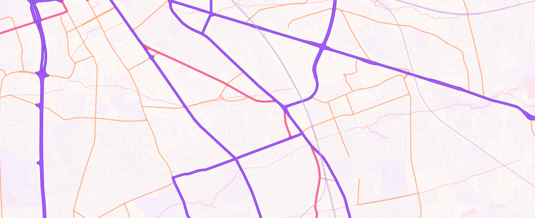 Map showing Longsight Mot Centre Limited, Manchester