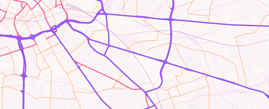 Map showing Hyde Road Wheels & Tyres Limited, Manchester