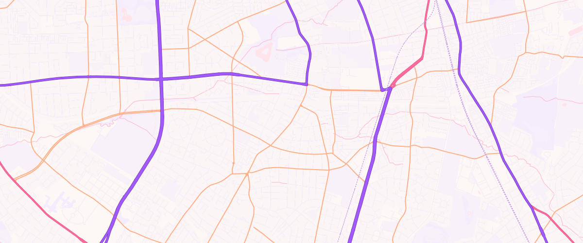 Map showing the location of Mfg Fallowfield