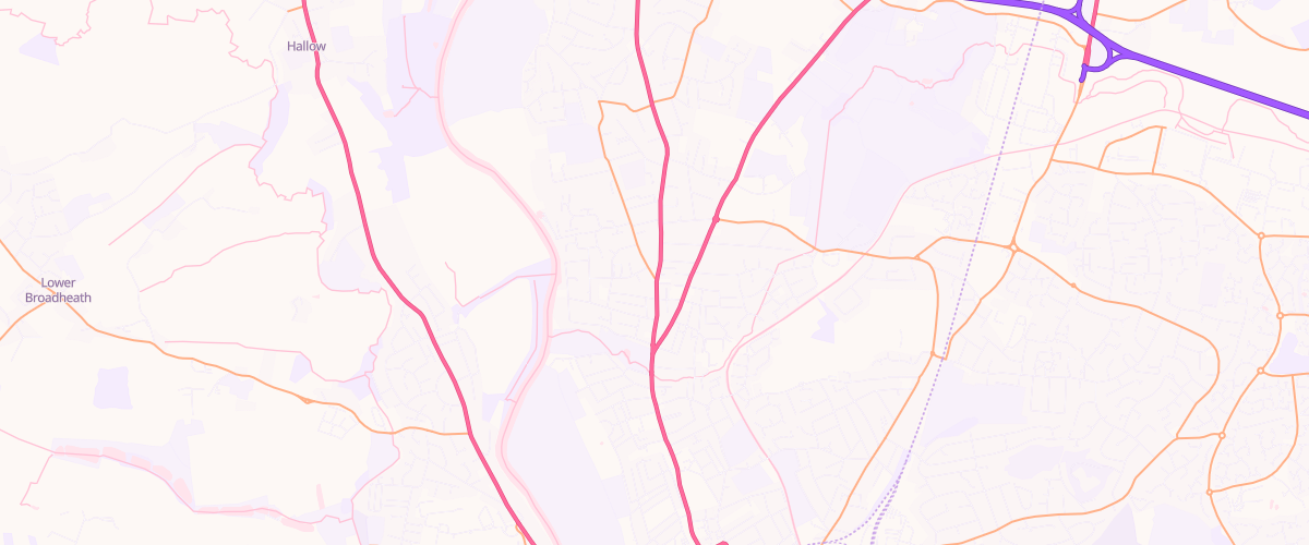 Map showing the location of Mfg Northwick