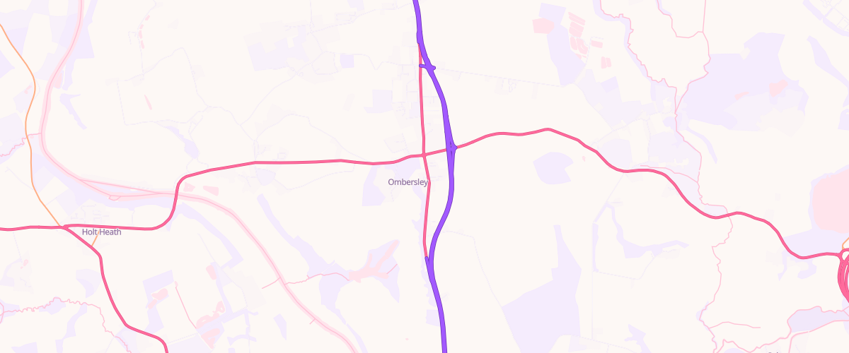 Map showing the location of The Old School House