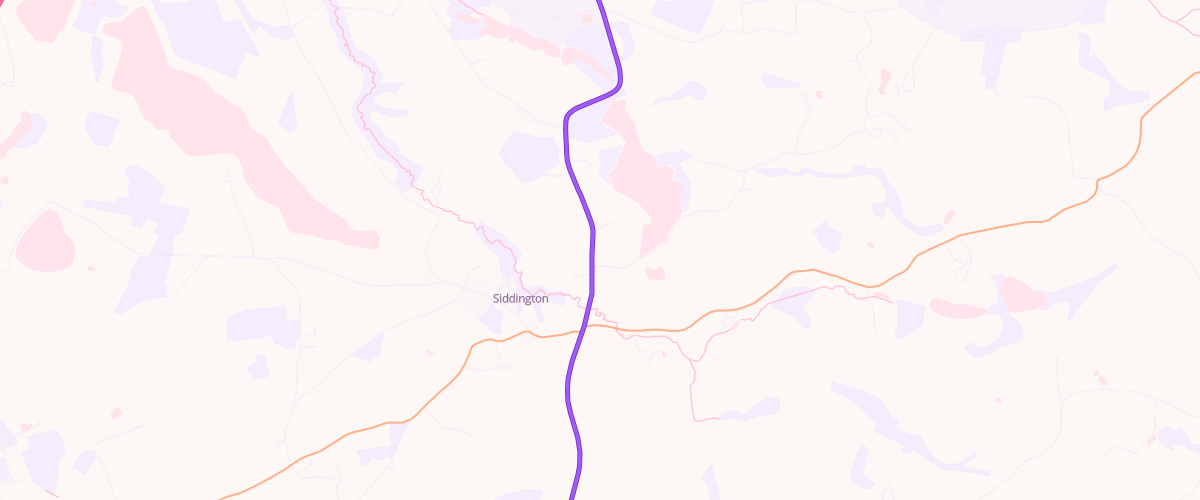 Map showing the location of Asda Macclesfield Express Petrol