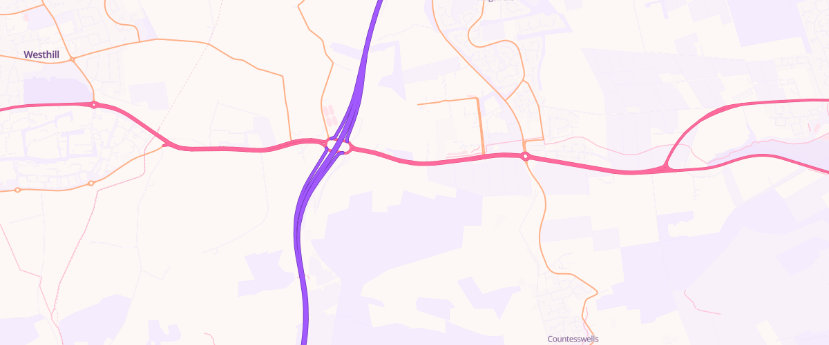Map showing the location of Ascona Five Mile Service