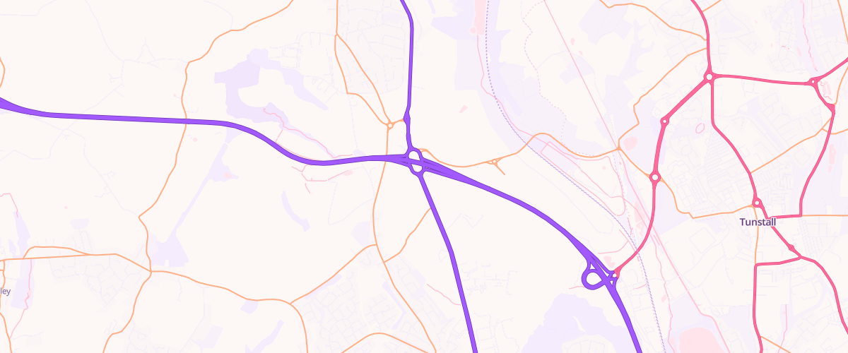 Map showing the location of Shell Talke