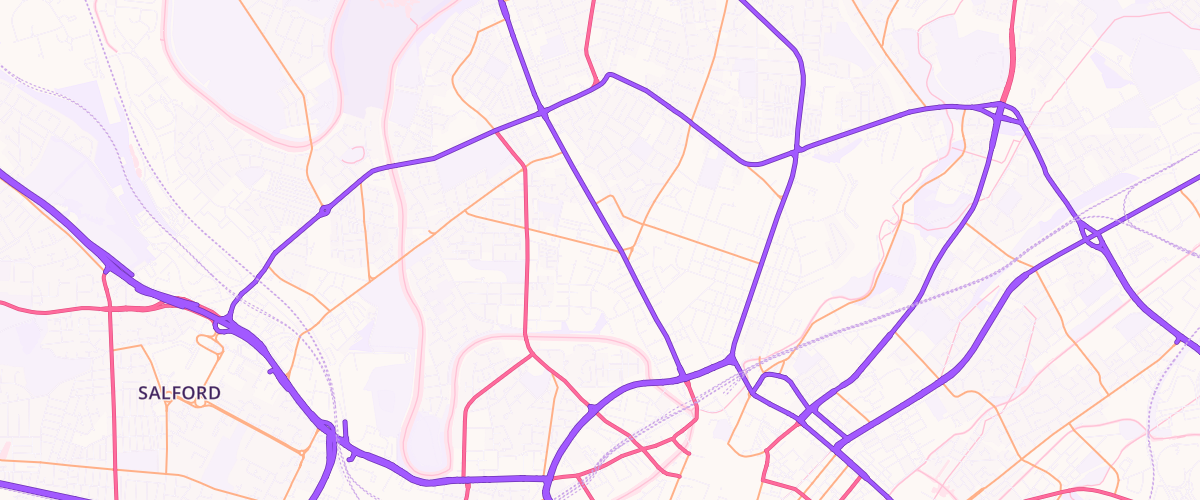Map showing the location of Broughtonlane Srvice Station