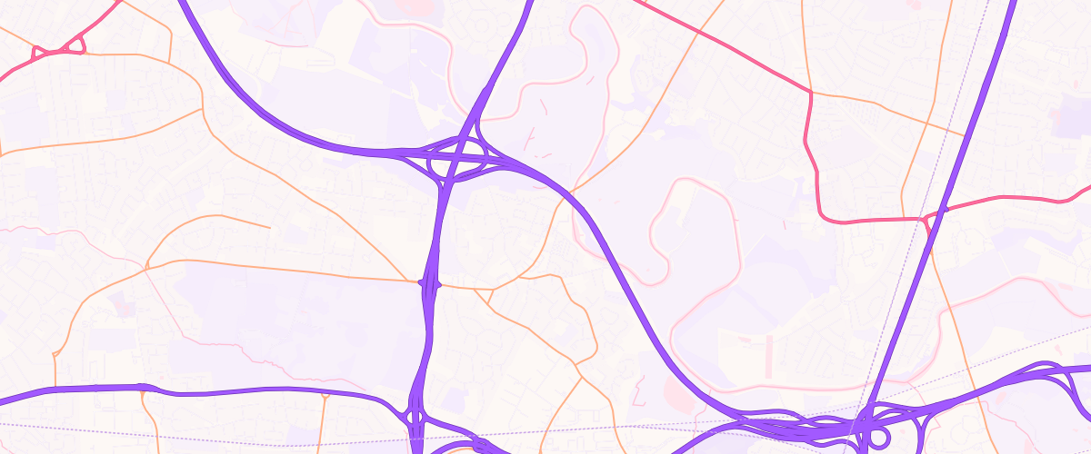 Map showing the location of Rontec St Hildas