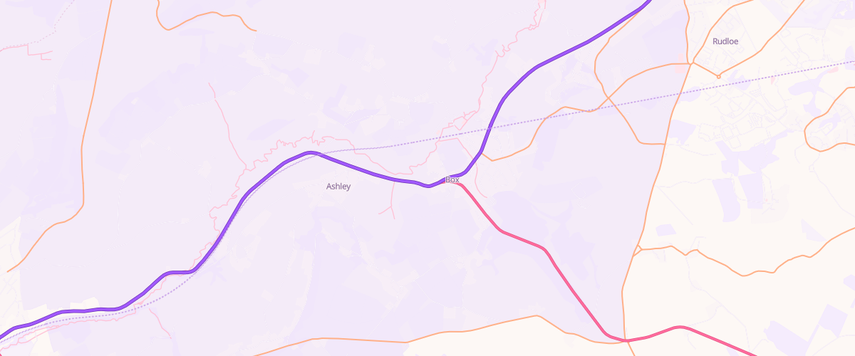 Map showing the location of Ashley Garage Ltd