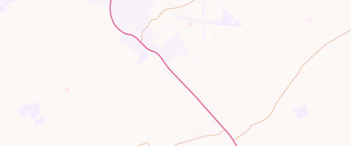 Map showing the location of Aberdeen Airport Service Station