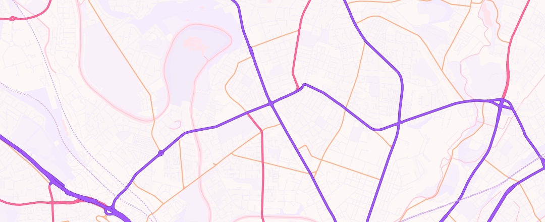 Map showing West Riding Hyundai, Manchester