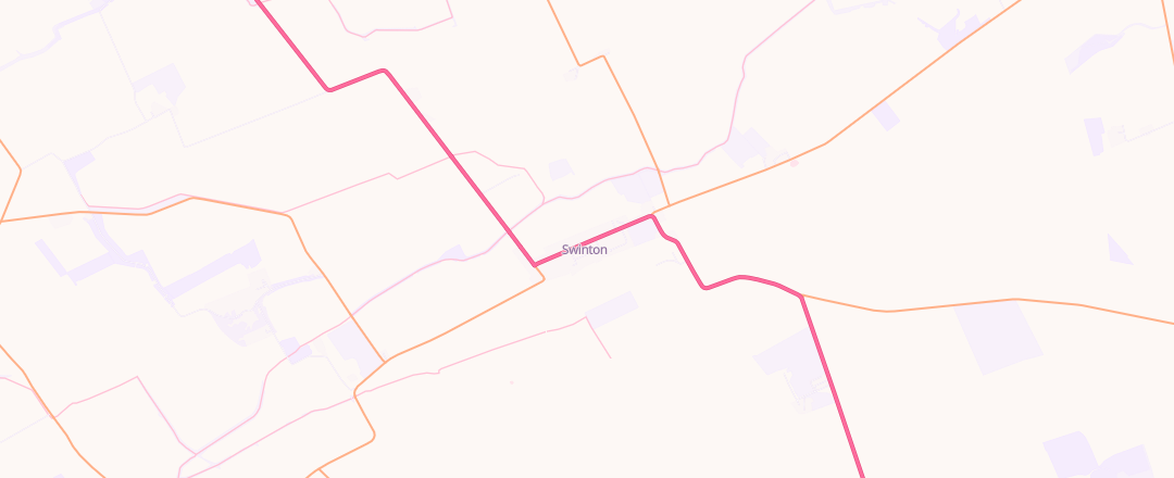 Map showing John Cowe Motors, Duns