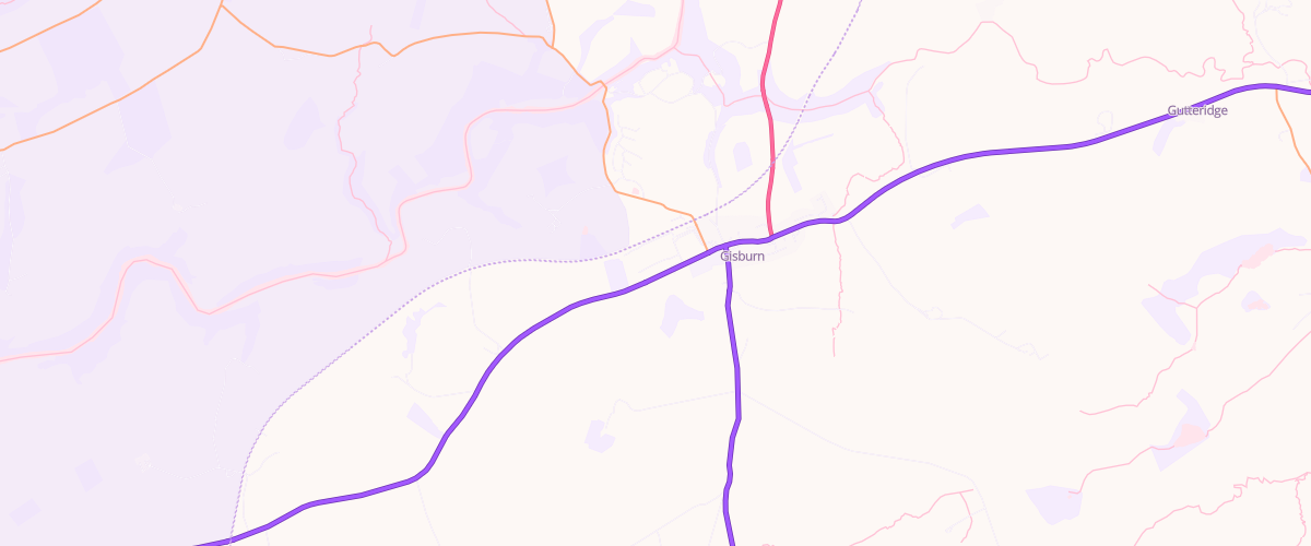 Map showing the location of 77 Garage