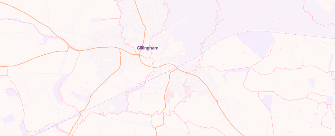 Map showing Bb Motor Company, Gillingham
