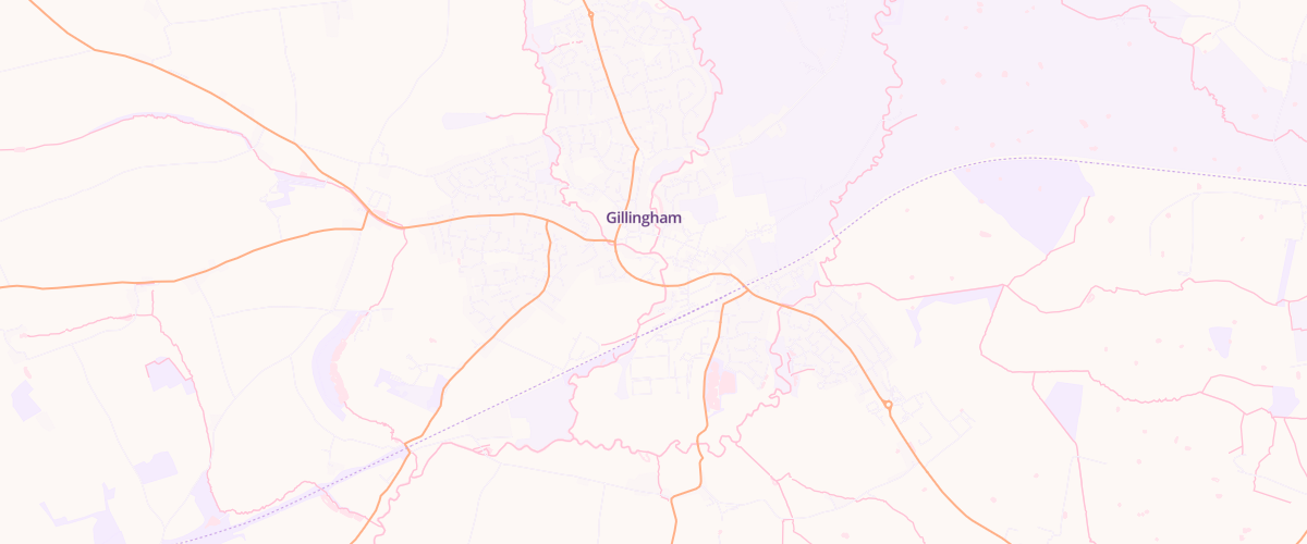 Map showing the location of Rontec Chantry Fields