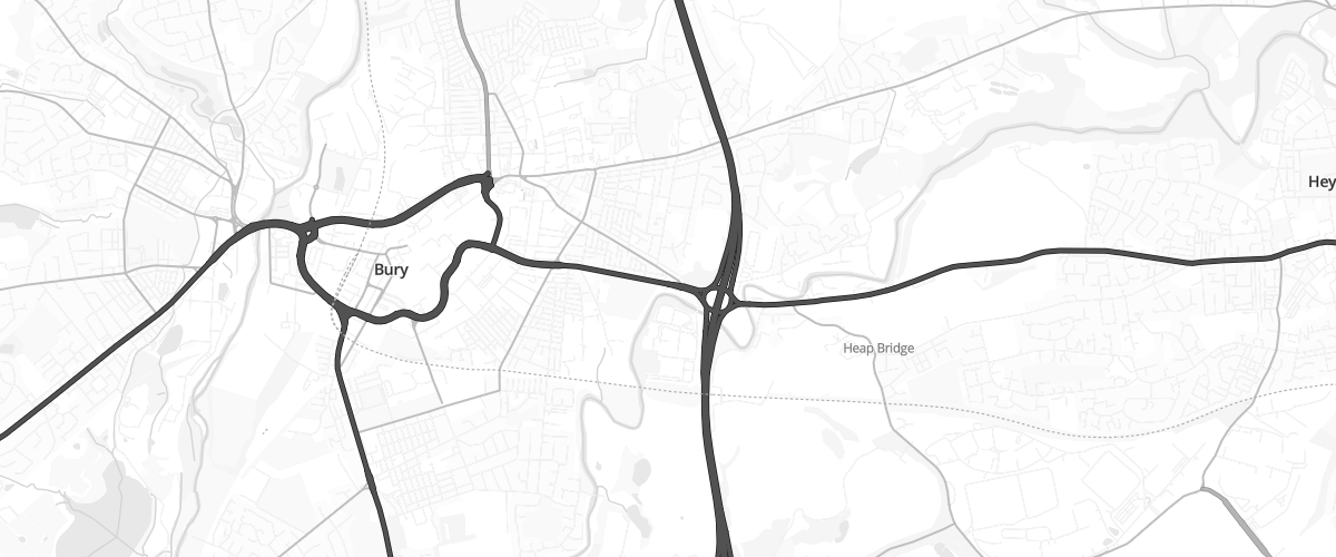 Map showing the location of Eg Motorway Pfs