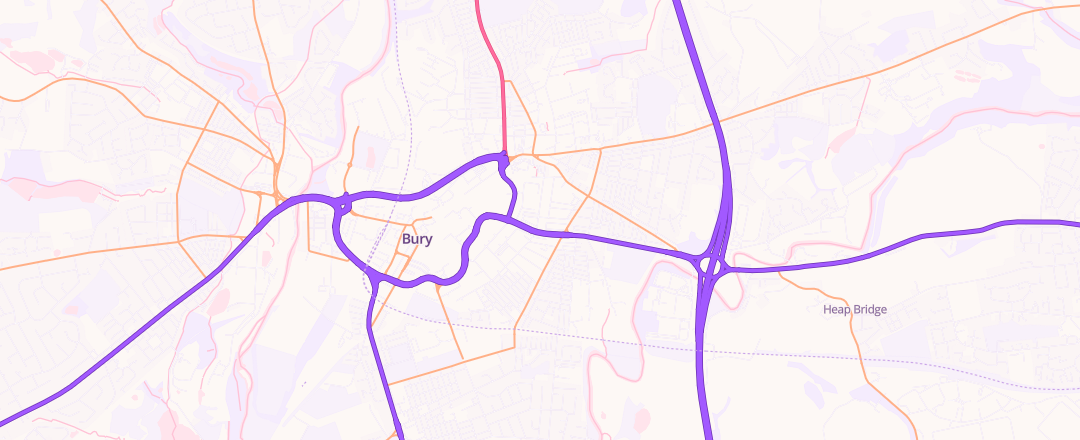 Map showing D And J Auto Electrical Services Ltd, Bury