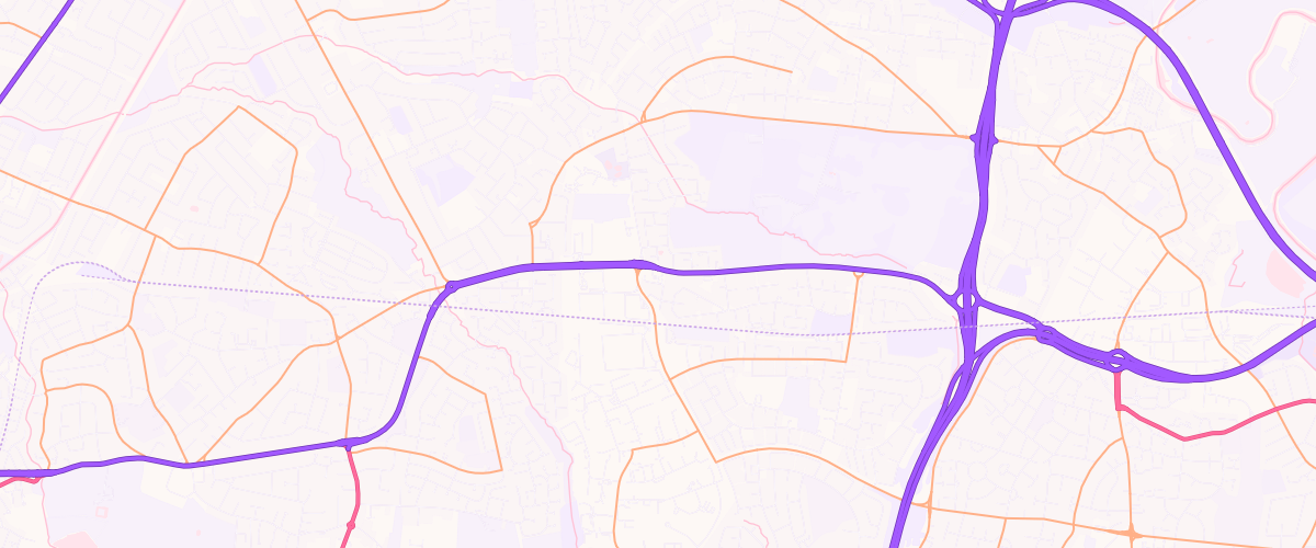 Map showing the location of Shell Baguley