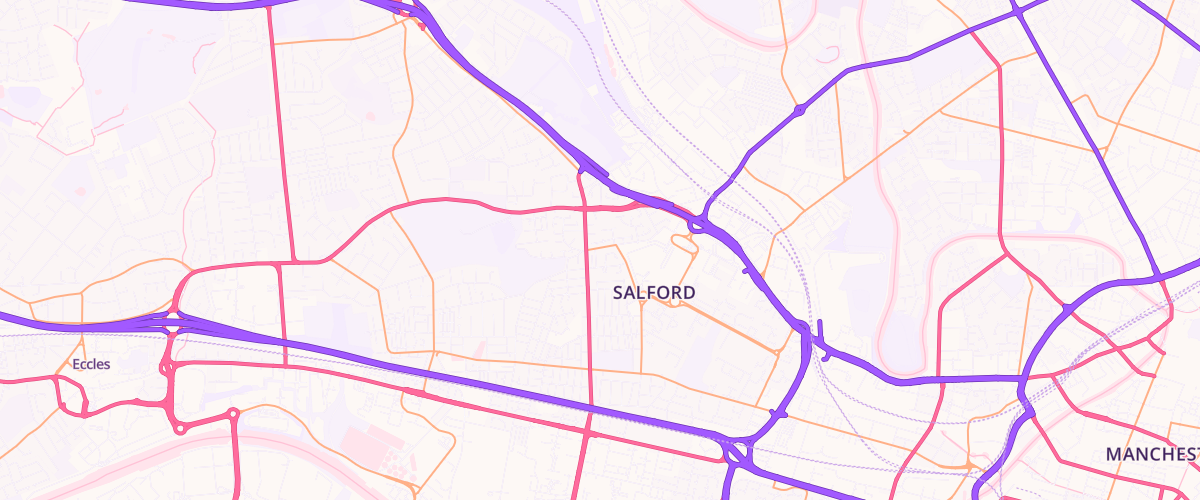 Map showing the location of Global Fuel Seedley Road