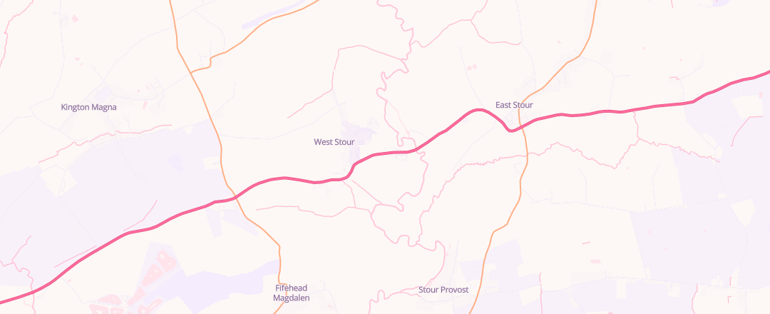 Map showing M-Tech (dorset) Ltd, Gillingham