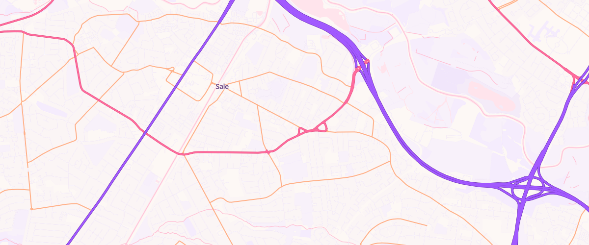 Map showing the location of Mfg Sale Moor
