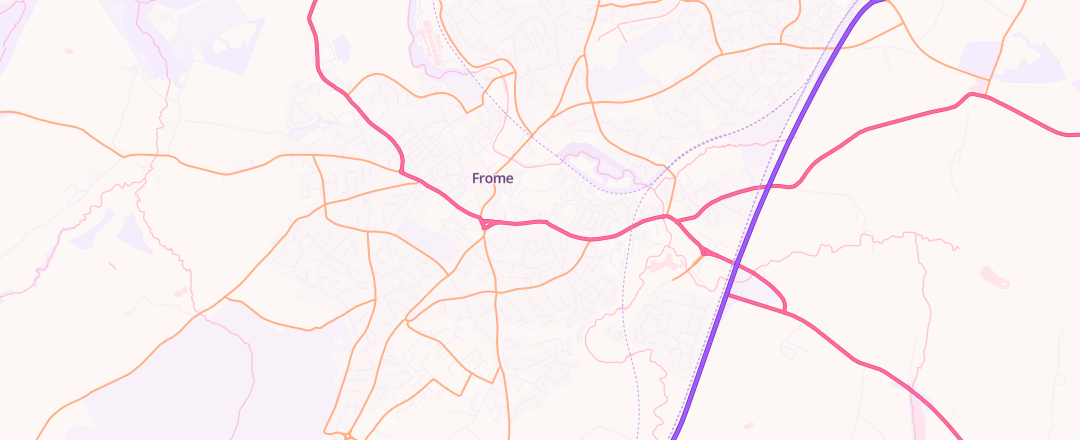 Map showing N/A, Somerset