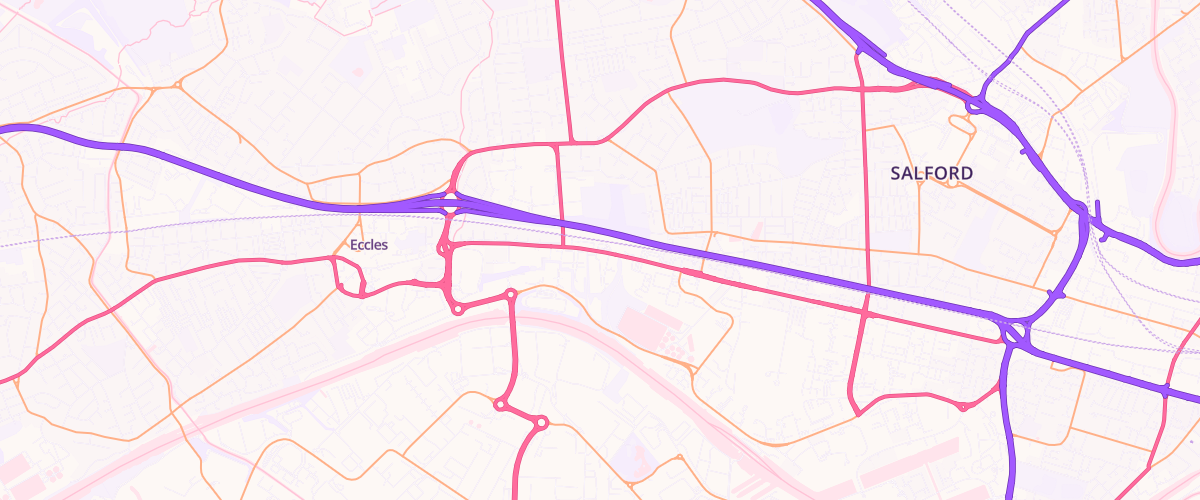 Map showing the location of Mfg Weaste