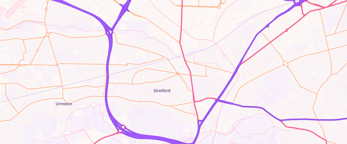 Map showing the location of Asda Sevenways Express Petrol